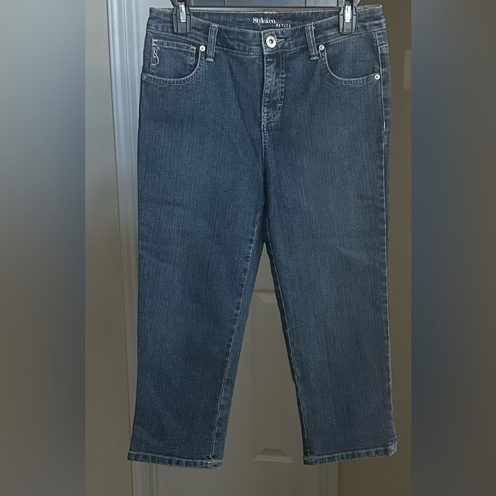 Style & Co Denim Capri